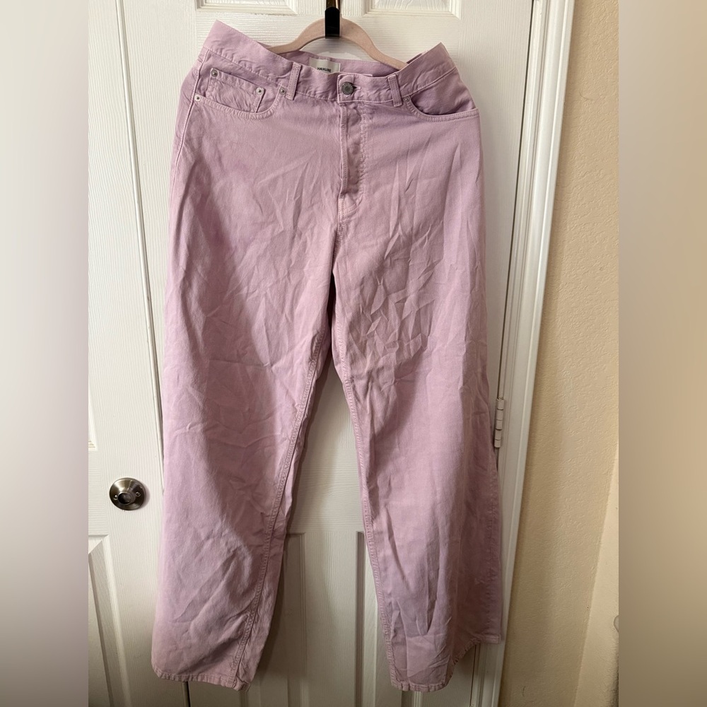 Haikure Jeans Women’s Bethany Wide Leg Jeans Lilac size 26